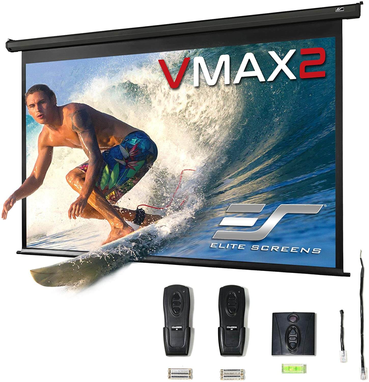 ecran-proiectie-electric-EliteScreens-VMAX2BLACK